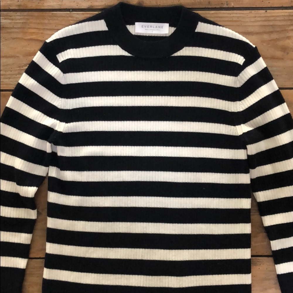Everlane striped sweater - small - worn once